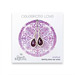 bridal celebrate love sterling silver amethyst teardrop earrings