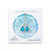 bridal celebrate love sterling silver turquoise teardrop earrings