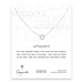 whispers jewish star necklace, sterling silver