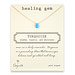 healing gem turquoise necklace, gold dipped
