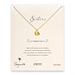 sorority sisters forever reminder necklace with gold dipped royal lion
