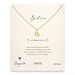 sorority sisters forever reminder necklace with gold dipped loving heart