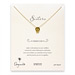 sorority sisters forever reminder necklace with gold dipped skull
