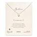 sorority sisters forever reminder necklace with sterling silver skull