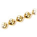 ball chain, gold, 18"
