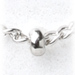 create beaded chain, sterling silver - 18 inches
