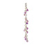 amethyst cascading gems, sterling silver