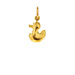 ducky charm, gold dipped