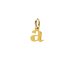 open a charm, gold dipped