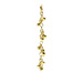 cascading disco beads, gold dipped