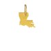 louisiana charm, gold dipped