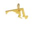 maryland charm, gold dipped