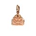buddha charm, rose gold