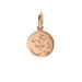 om charm, rose gold