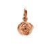 rose charm, rose gold