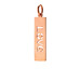 "love" word charm, rose gold dipped