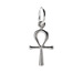 ankh charm, sterling silver