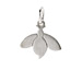 honeybee charm, sterling silver