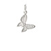 enchanted butterfly charm, sterling silver
