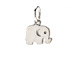 elephant charm, sterling silver