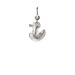 ducky charm, sterling silver