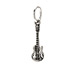 guitar charm, sterling silver