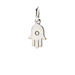 hamsa charm, sterling silver