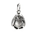 penguin charm, sterling silver