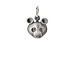 panda bear charm, sterling silver