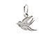 robin charm, sterling silver