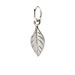sage charm, sterling silver