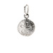 sand dollar charm, sterling silver