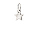 star charm, sterling silver