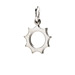sunny charm, sterling silver