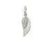 guardian angel wing, sterling silver