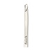 "faith" stick charm, sterling silver