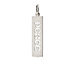 "peace" word charm, sterling silver