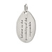 "believe in the possibility charm" sterling silver