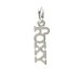 foxy charm, sterling silver