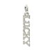 lucky charm, sterling silver