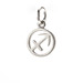 zodiac "sagittarius" charm, sterling silver