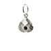 september birthstone charm, sterling silver