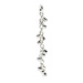 cascading disco beads, sterling silver