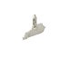 kentucky charm, sterling silver