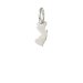 new jersey charm, sterling silver
