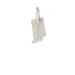 indiana charm, sterling silver