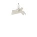 massachusetts charm, sterling silver