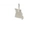missouri charm, sterling silver