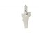 vermont charm, sterling silver
