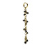 cascading disco beads, charcoal sterling silver